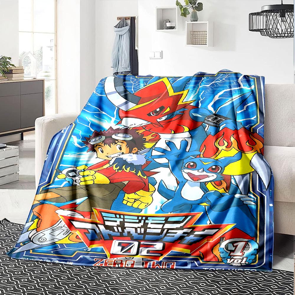 1pc Dragon Battle Heroic Quest Flannel Blanket,Ultra Soft Warm Plush Throw for Home Bedroom Bed Sofa Cover Camping Picnic gift Y72419