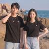 FivePlus Couple's Pure Cotton Casual T-Shirt