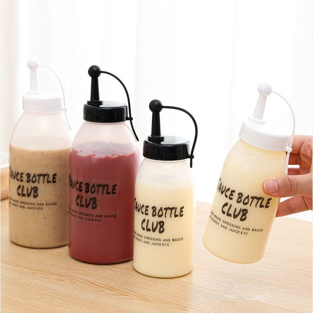 Ketchup-Senf-Gewürz-Quetschflaschen, Saucen, Öl-Sprühflasche, neue extrudierte Gewürzflasche