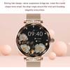LUCKY START Fashion Smart Watch Women Bracelet Heart Rate Monitor Custom Dial Sports Fitness Watch Ladies Waterproof Smartwatch Android
