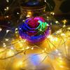 LED Fairy Light 1M Copper Wire String Lights with Battery Outdoor Garland Wedding Light Home Christmas Decoration