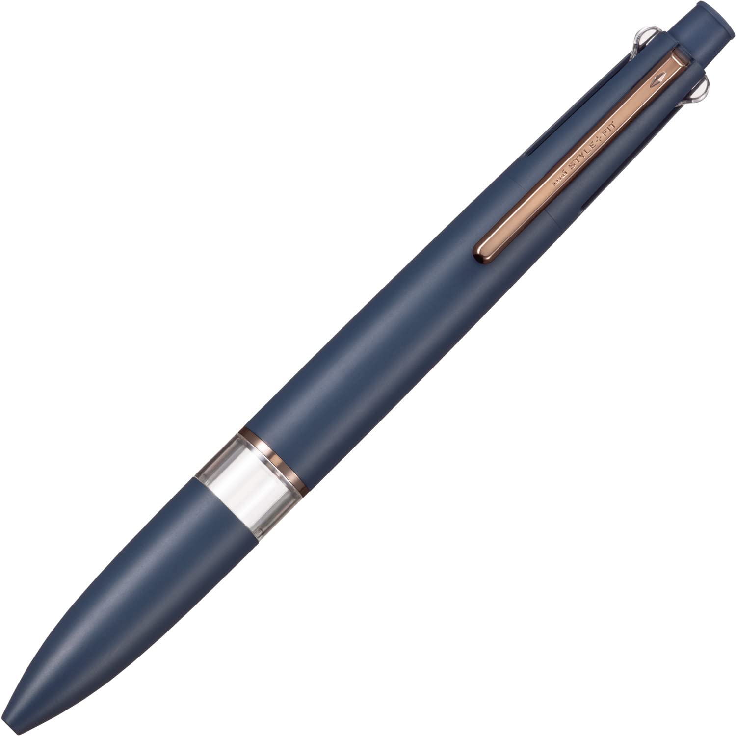 

Mitsubishi Pencil Style Fit 5 Color Holder Meister Knock Type Navy UE5H708.9