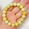Natural Stone Beaded Bracelets for Women 10mm Round Beads Chalcedony Bangle Handmade Jewelry Gifts