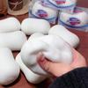 Mačkací mýdlová koule Mačkací antistresová koule Plněná měkká mačkací Fidget hračka Proti stresu Úleva od úzkosti Hračka na dekompresi ruky