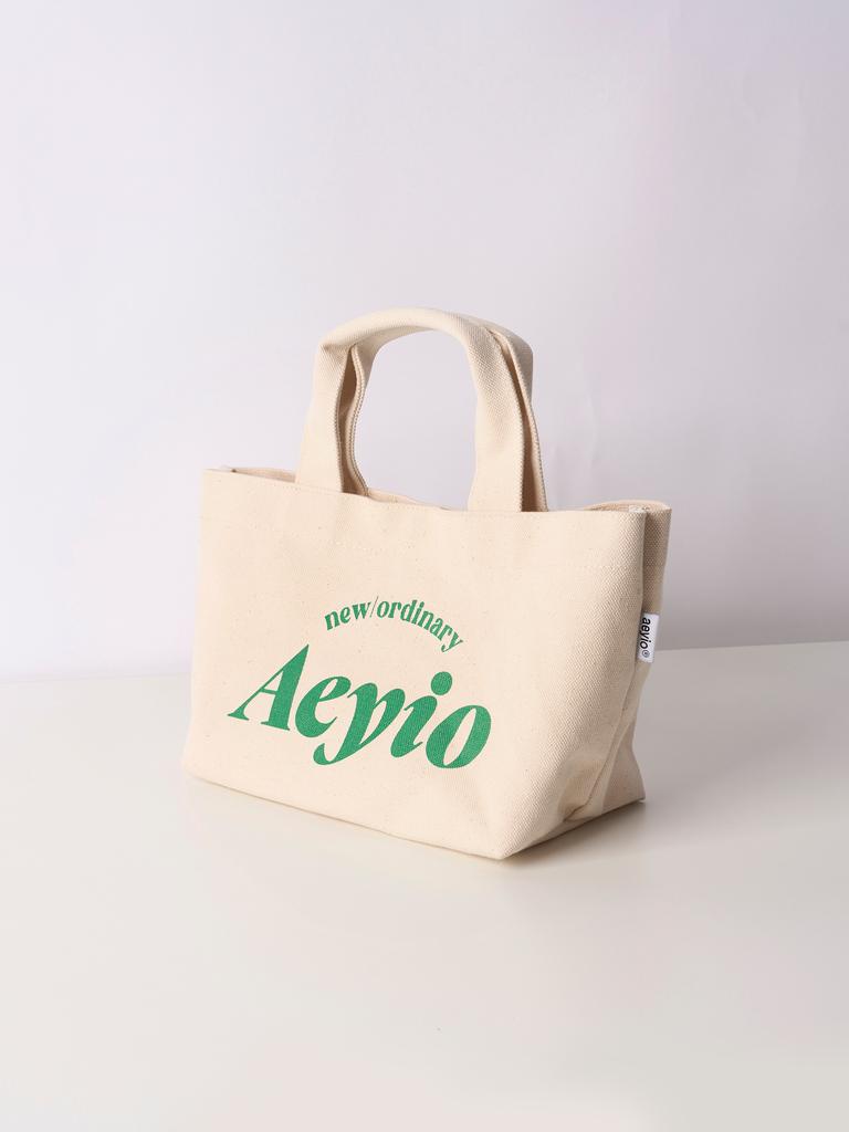 Aeyiostudio Mini Tote Bag_Green