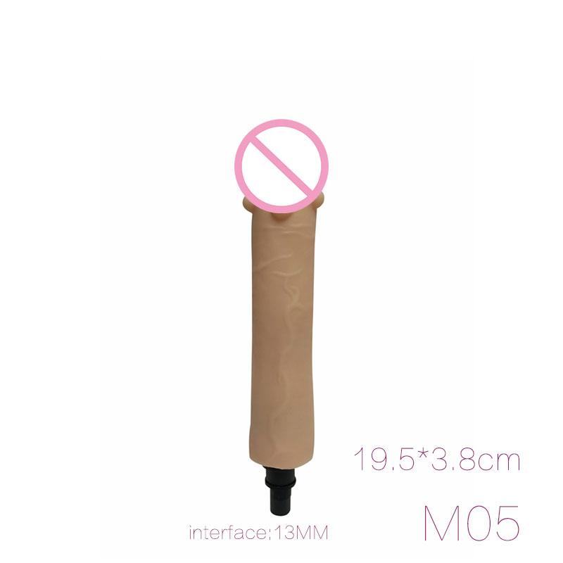 Sexmaschine Zubehör Faszienpistole Massagekopf Silikon Dildo Sexspielzeug Männer, Weibliche Vibratoren, Penis Masturbation