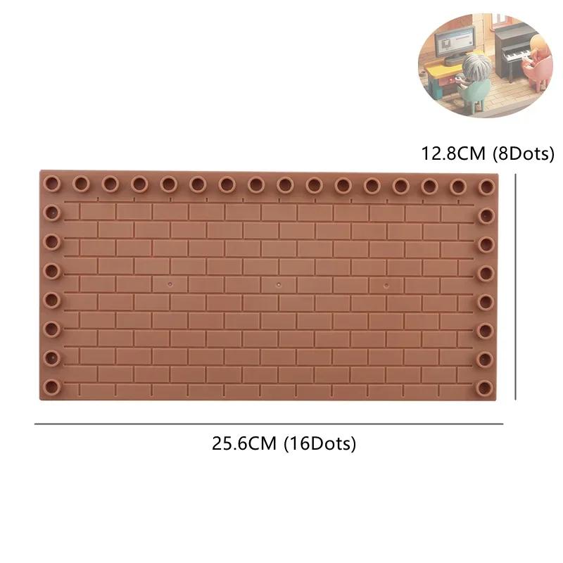 

Большие строительные блоки, игровая мебель, аксессуары, утварь для дома, кровать, совместимые большие кирпичи, игрушки для сборки, дети, подарок