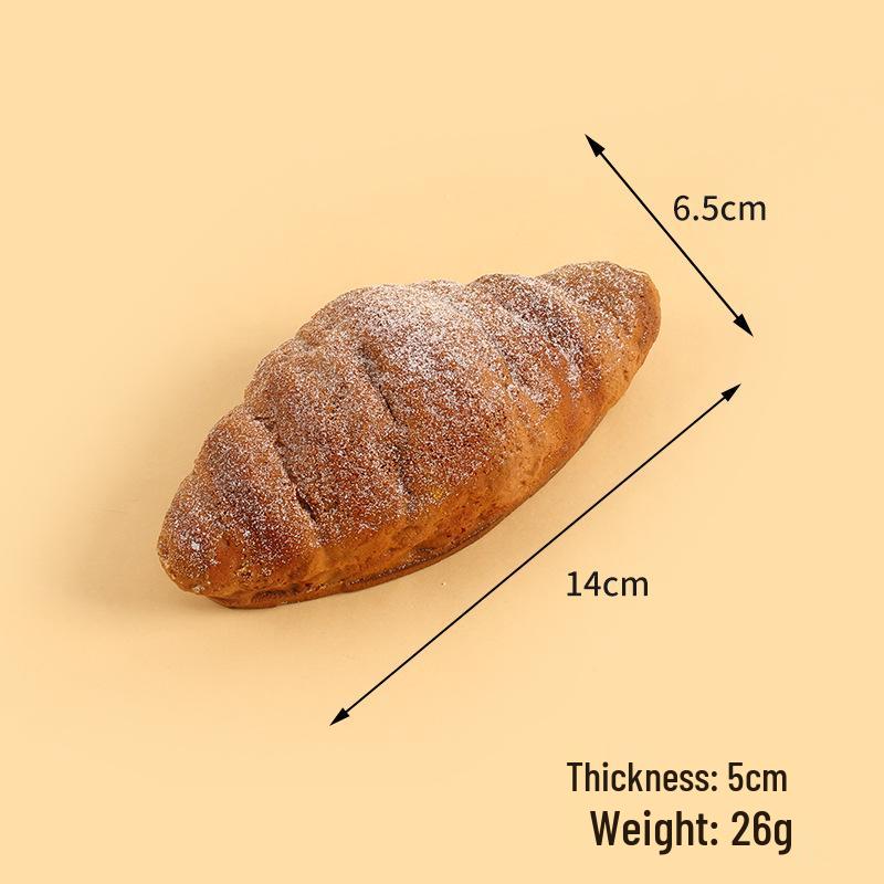 Baguette e Bruco in PU Sintetico, Oggetto di Scena per Esposizione, Decorazione o Servizi Fotografici