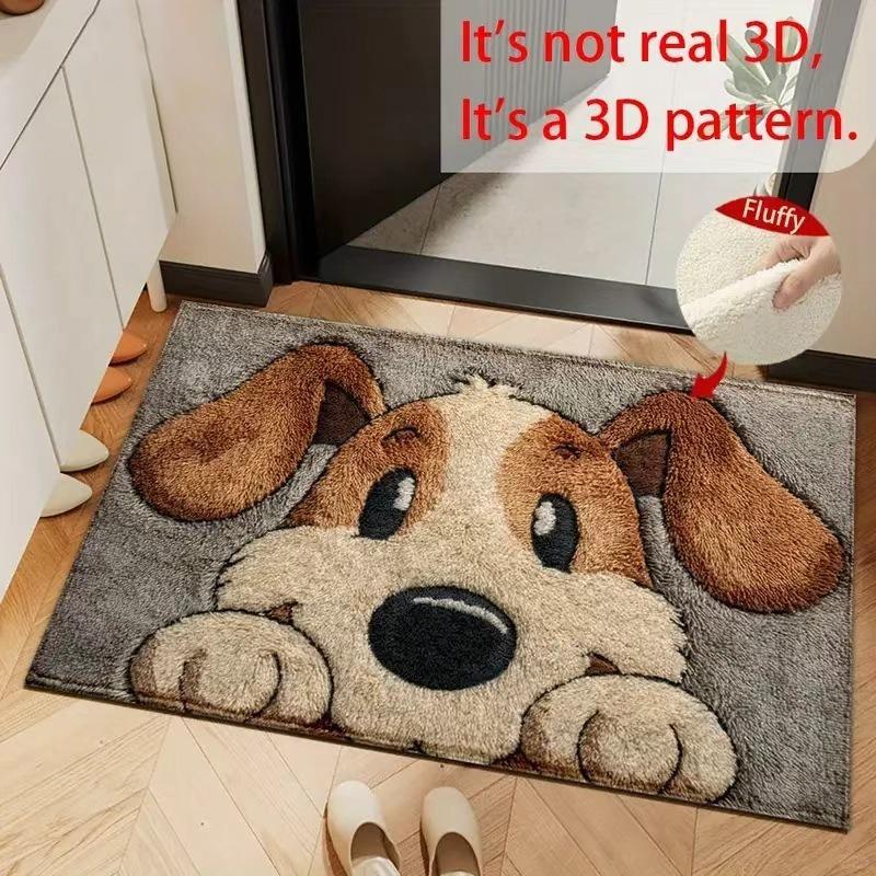 Christmas Carpet Door Merry Christmas Mat Festival Santa Claus Outdoor Decorations Home 2025 Navidad Xmas Ornament New Year 2026