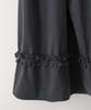 Sseomweeobeoteo Button Shirring Long Skirt - Charcoal