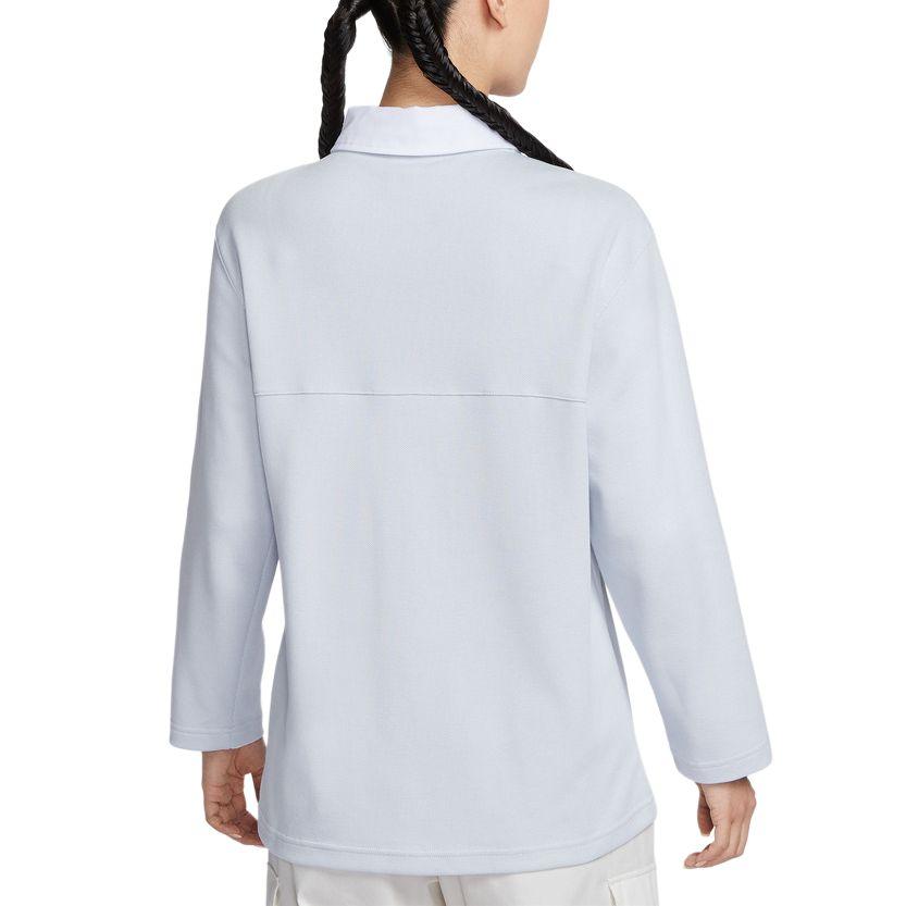 Nike Pullover Sports Long Sleeve Polo Shirt Women Tops IF0358-043