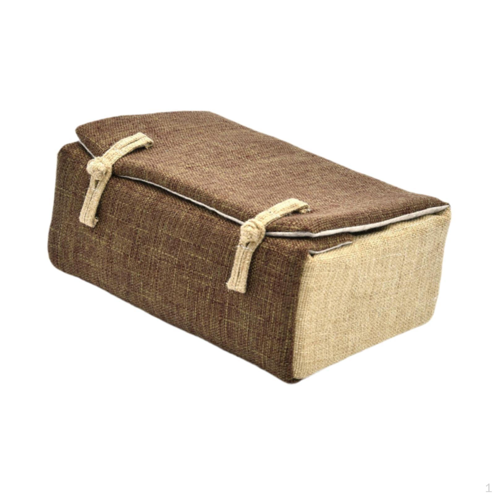 

Chinese Kung Fu Tea Wierebag Button Design Pot Cups Set Organizer Travel Pocket with for Light Coffee