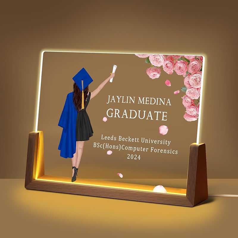 Personalized Graduation Gifts for Her, High School College Graduate Gifts for Girls BFF Daughter Women, Graduation Decoration Class of 2025, Custom