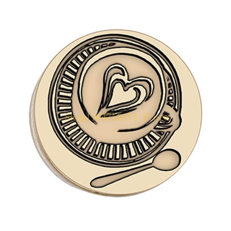 Fire Decorating Stamp Lacquer Holiday Sealing Seal Design Style Embossing Wedding Wax Stamper Card Replacement Brass Top Sale