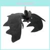 Spooky Hanging Rubber Vampire Bat Halloween Party Prop Decoration
