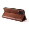For Samsung Galaxy A12 Flip Leather Phone Wallet Case Stand Calf Texture Magnetic Protective Phone Cover
