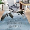 1pc Game of Thrones Season 8 Carpet, for Home & Office Decor, Desk Chair Carpet, Festive Gift,Conference Room CarpetL1237