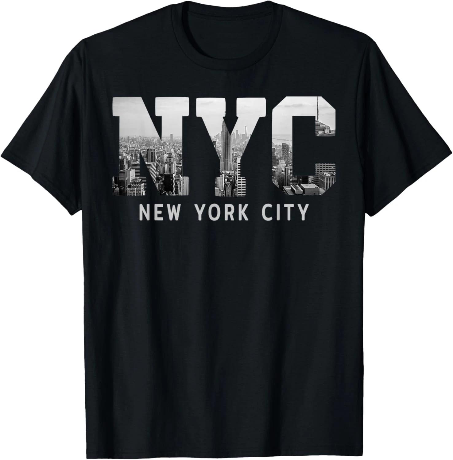 NYC New York City Skyline Souvenir T- Shirt M