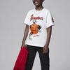 Jordan Apparel T Shirt White Teenagers HQ7122-100