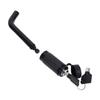 Trailer Hitch Receiver Lock Diameter 5 8 Inch Bent Pin Anti Theft Carbon Steel Hitch Pin Lock for 2 Inch and 2 1 2 Inch