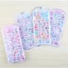 2025 Adorable cartoon sweet cat unicorn 3D embossed sticker scrapbook DIY diary handbook decoration sticker Long Lasting