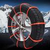 Universal Tire-Friendly Snow Chains for Cars, SUVs, Off-Road Vehicles, and Trucks