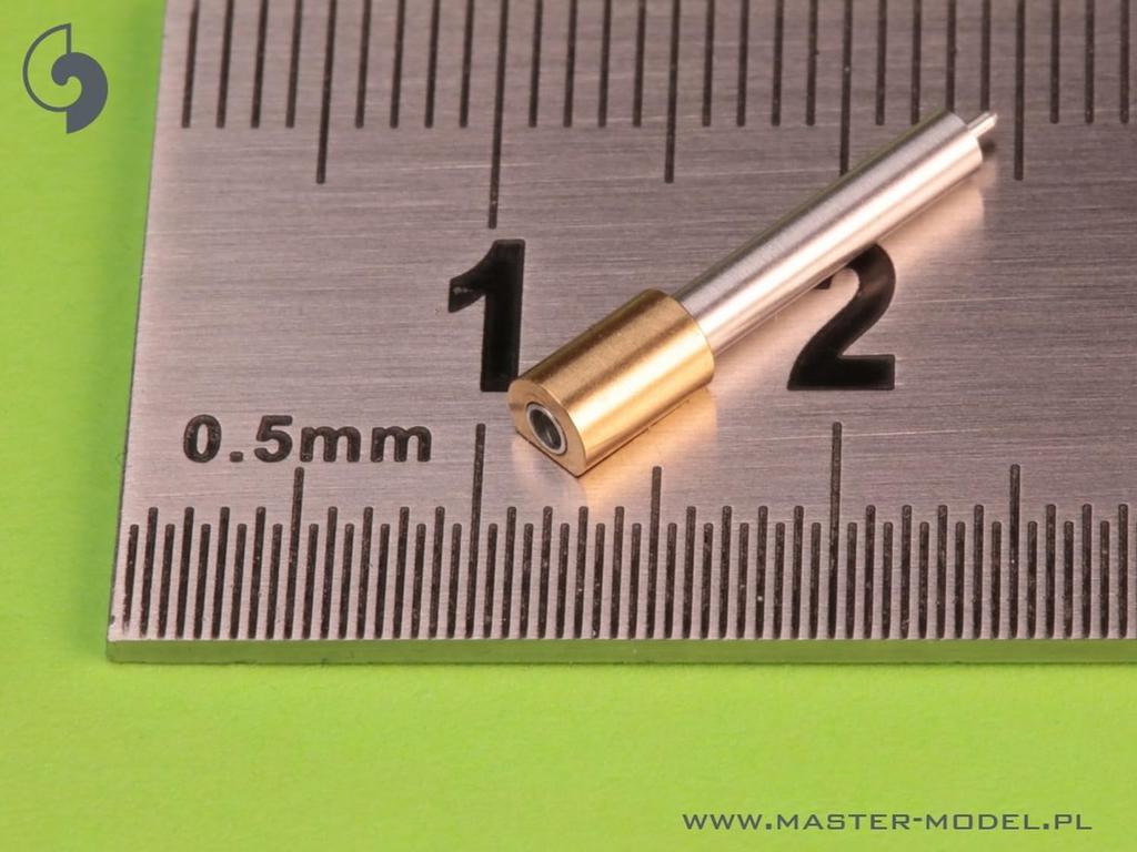 Master Model WW2 British QF 95mm Barrel Besa Machine Gun Centaur Plastic Model Parts 1/72 & (for Mk.IV/Cromwell Mk.VI/VIII/Churchill Mk.V/VIII)