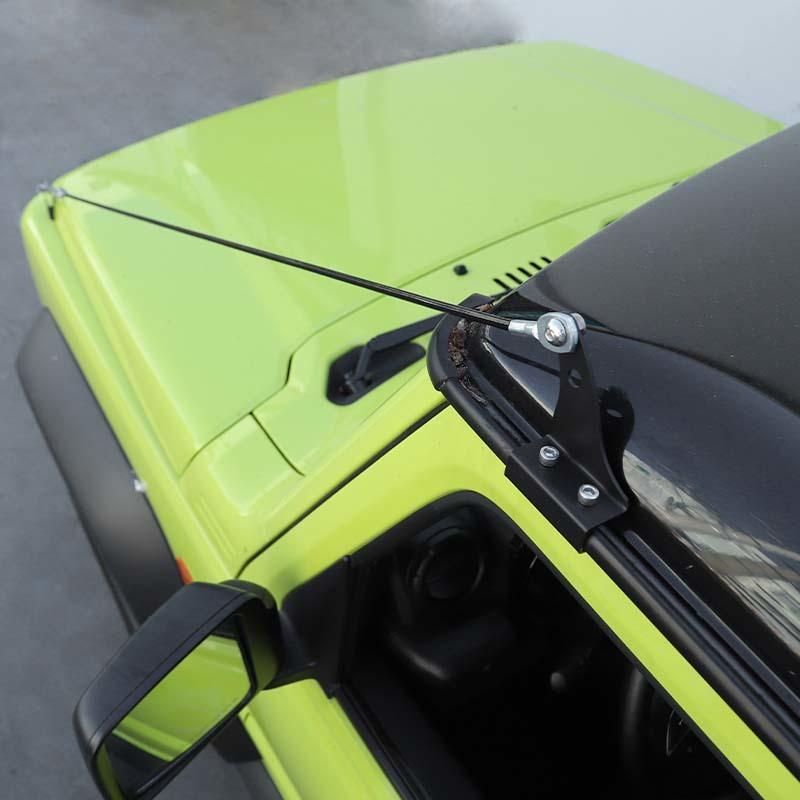Engine Hood Branch Line Obstacle Protector Deflect Eliminate Rope Hanging Branches Brush Kit For Suzuki Jimny 2019 Up Car Exterior Accessories