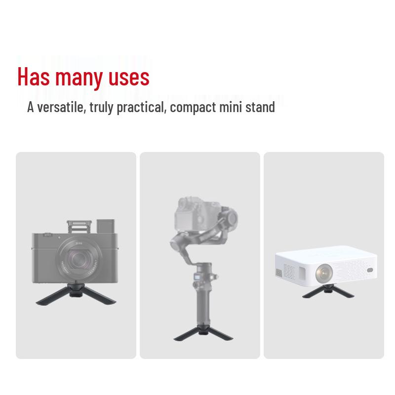 Portable Mini Tripod with Phone Holder & Gimbal Stabilizer