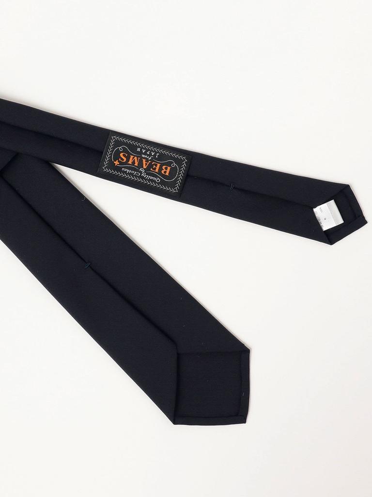 [BEAMS PLUS] Men's Mohair Wool Solid Tie, NAVY, FREE 38440021107