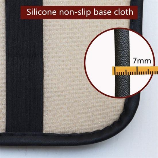 Leather Car Armrest Cushion Cover Elbow Support Center Console Box Pad Protector