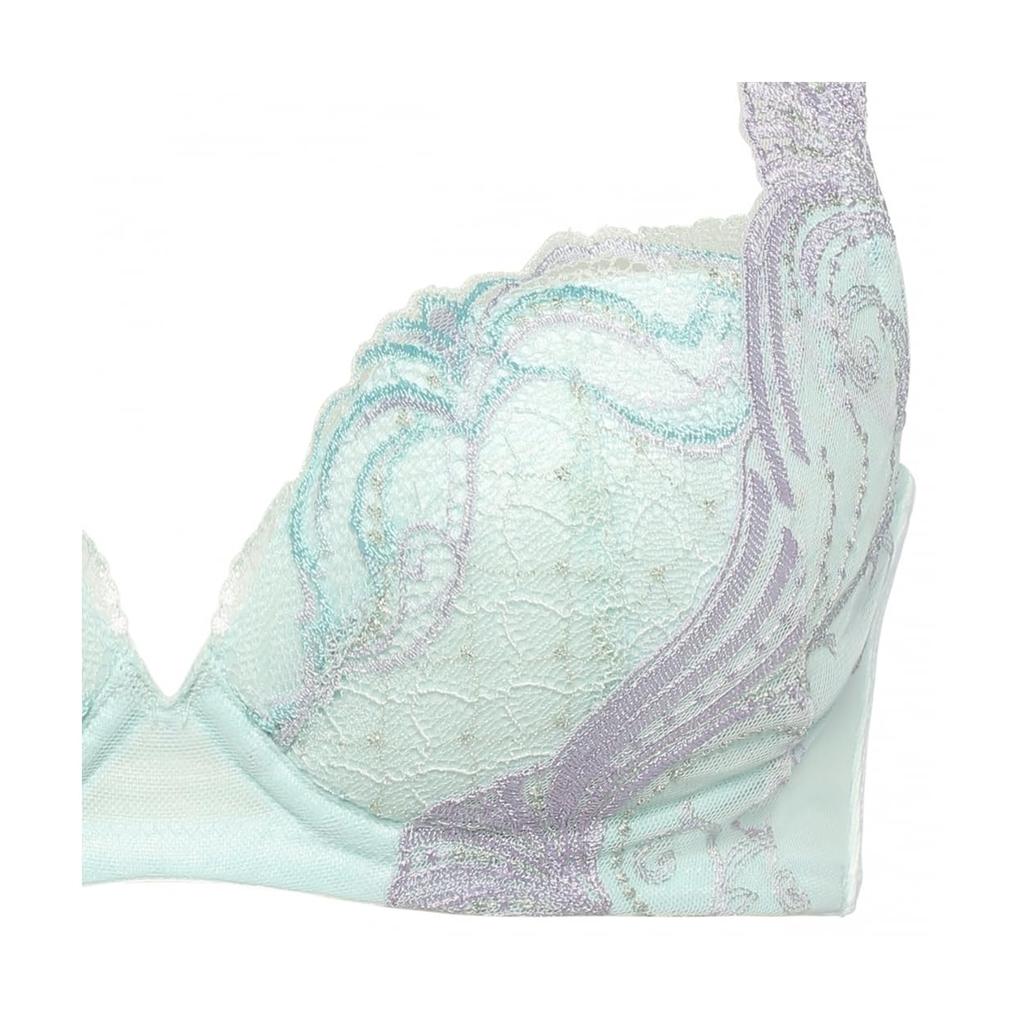 Triumph Red Label by 0106 Bra Slimming Comfortable E65 (10218601), Underwire, Padded, 3/4 Cup, Underarms, Underwear, Lightweight, /M007 (Blue)