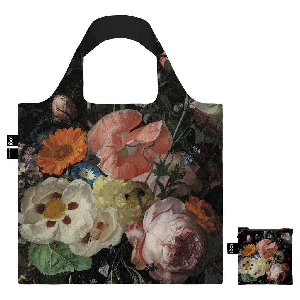 LOQI Tote Bag - Rachel Ruysch "Still Life with Flowers" (RR.SL)