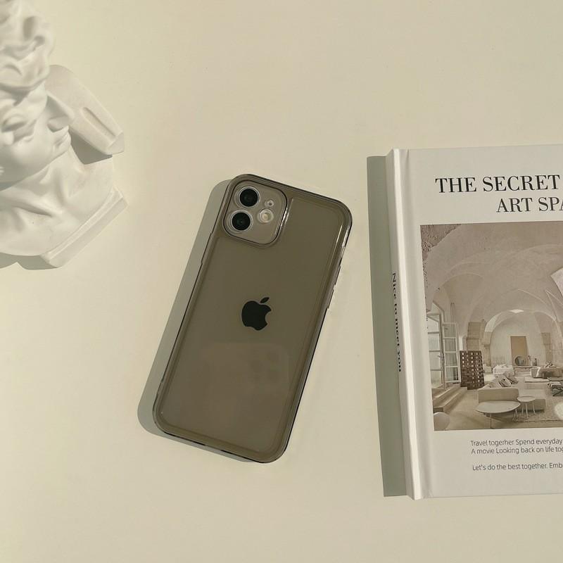 Transparent 17 Pro Max for IPhone Case IPhone 16 All Inclusive XS for 13 Solid Color 8p Protective Cover