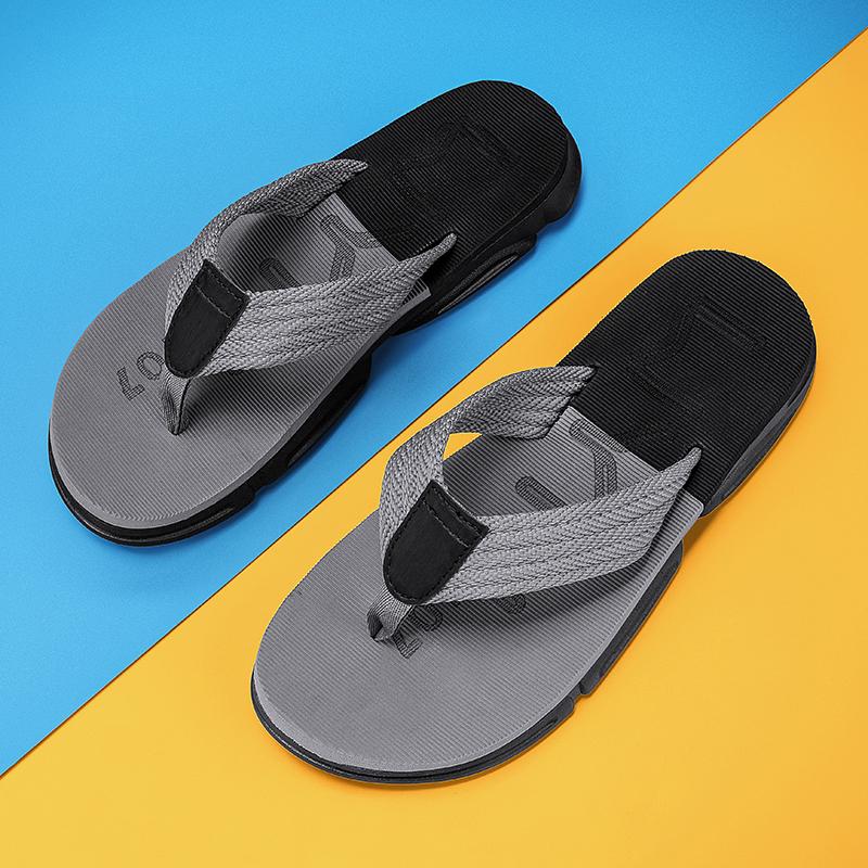 Golden Sapling Men's Slippers Leisure Beach Flip Flops Man Summer Shoes Retro Slides Casual Flip Flop Claquettes Homme cm arancione