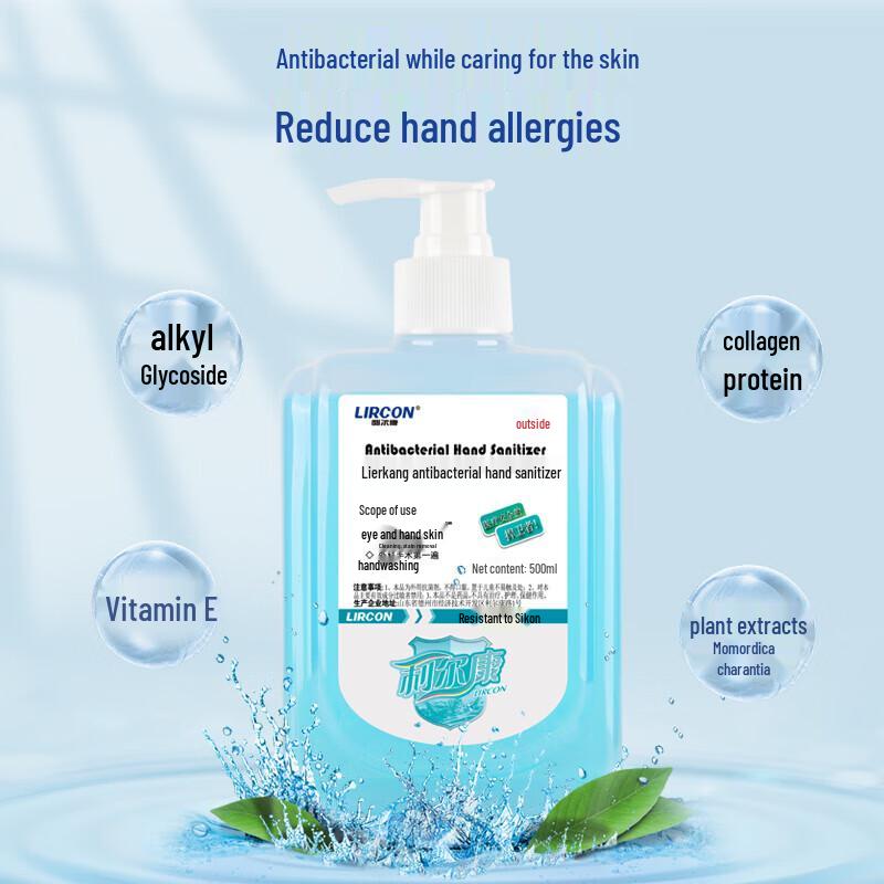 Lierkang Antibakterielles Händedesinfektionsmittel 10-Flaschen-Packung