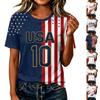 Women's Casual Letter Print Short Sleeve T-Shirt