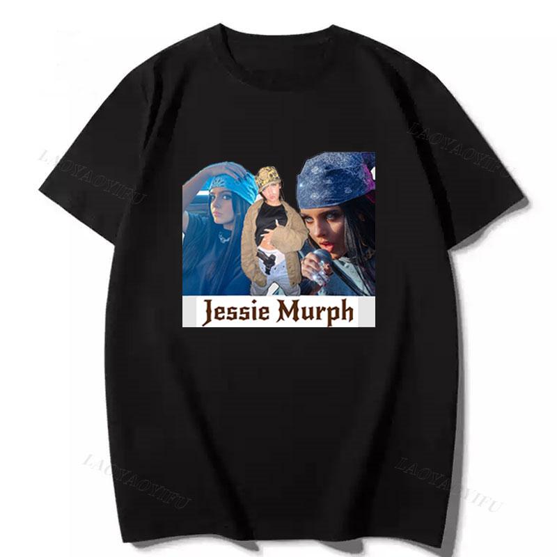 Ropa De Mujer Jessie Murph Essential T Shirt Novelty Trend Boyfriend Gift Y2k Clothes T Shirt Unisex Fashion Camisetas Tee Tops