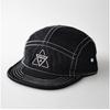 Fashion Hat contrasting color embroidery five bright lines soft edge baseball cap men and women couples fashion personality versatile such a cap