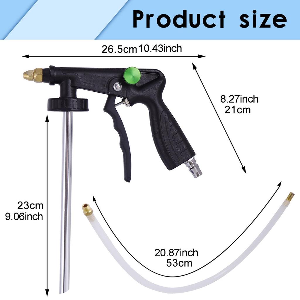 Car Undercoating Sprayer for Painting Multifunctional Vehicles Auto Armored Sprayer Handheld Spray Paint Air Paint Sprayer