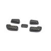 For Nissan Maxima 2016 17 18  Styling Accessories Car Seat Adjustment Switch Button Cover Trim ABS Carbon fiber/Chrome 5pcs