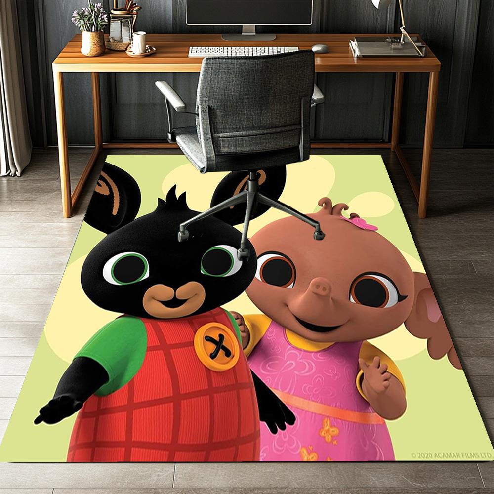 Bing Printed Carpet,Rug,for Office Chair Living Room Bedroom Kitchen Room Decor Gifts.