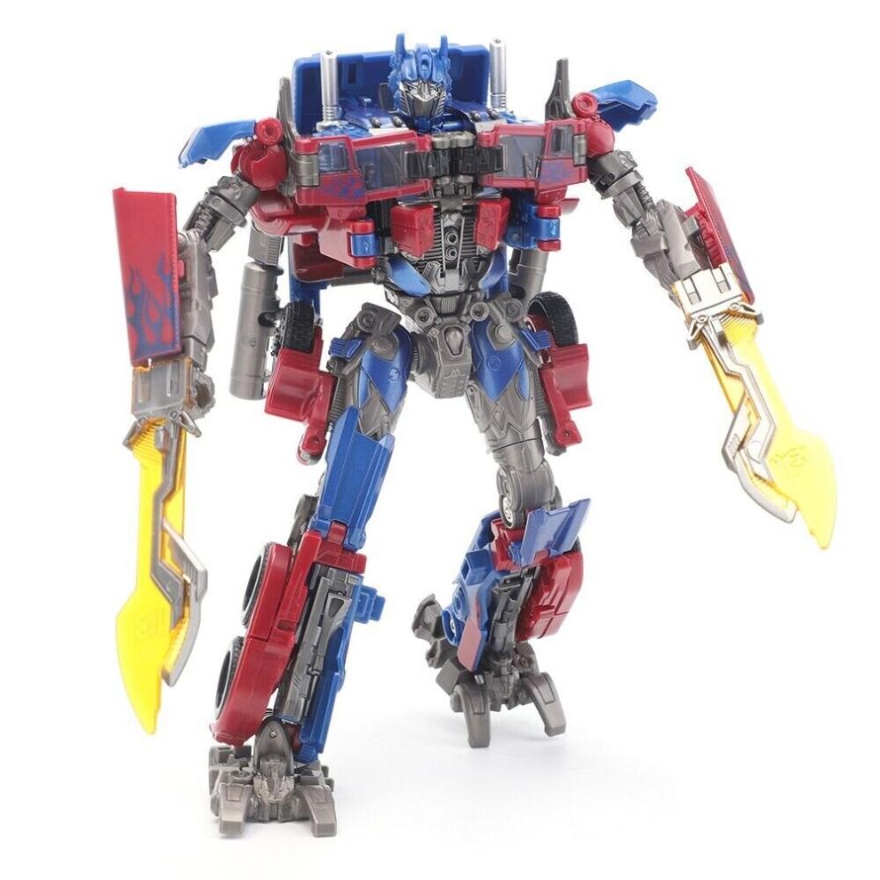 2-in-1 Transformer Car Toy - Alloy + ABS, Transformable Robot & Vehicle, Realistic Head, 17.5cm, Gift for Teens 14+