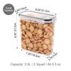 Cross-Border Transparent PP Plastic Storage Jar for Grains and Cereals - Sealed Kitchen Container
