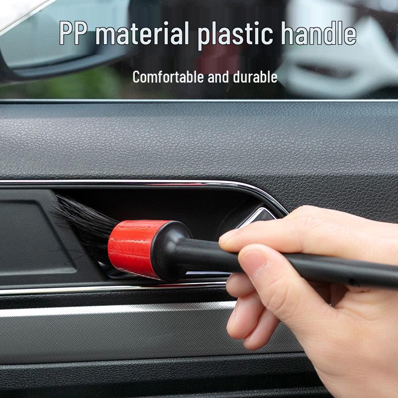 Set 5 Perii Curățare și Detaliere Guri Aer Mașină