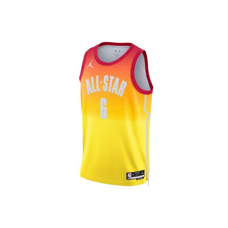 Jordan Basketball Jerseys Men's Orange Moderate Straight Fit DX6330-611