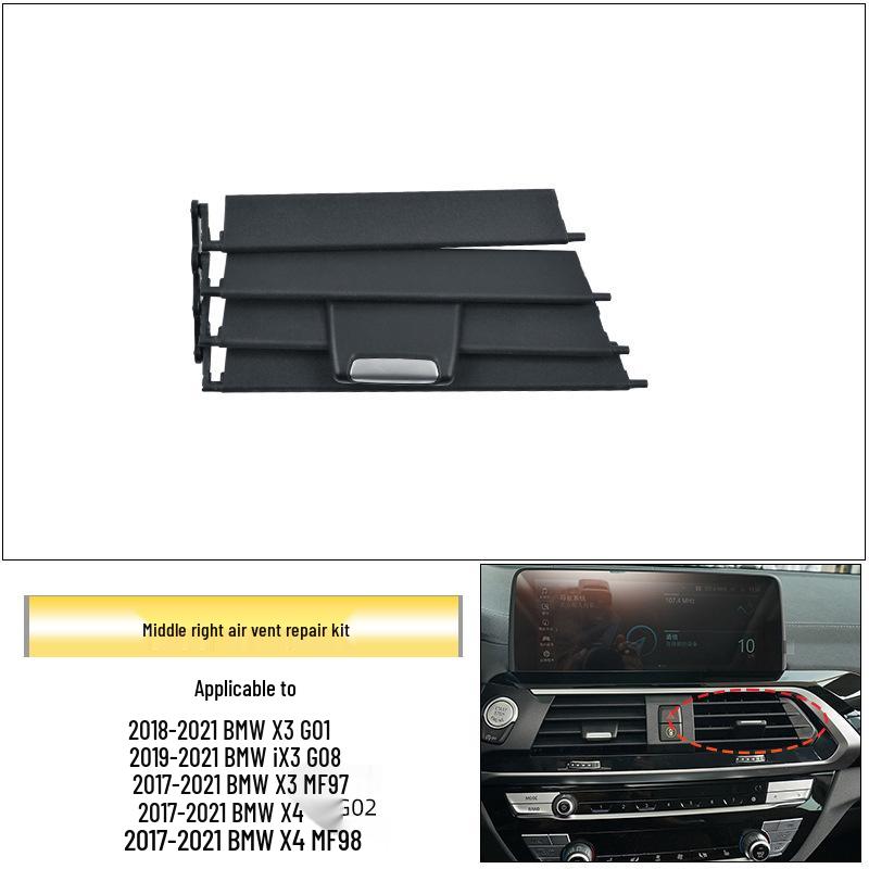 BMW X3/X4/iX3 Air Conditioning Vent Grille Repair Kit G08 - Front Row Replacement