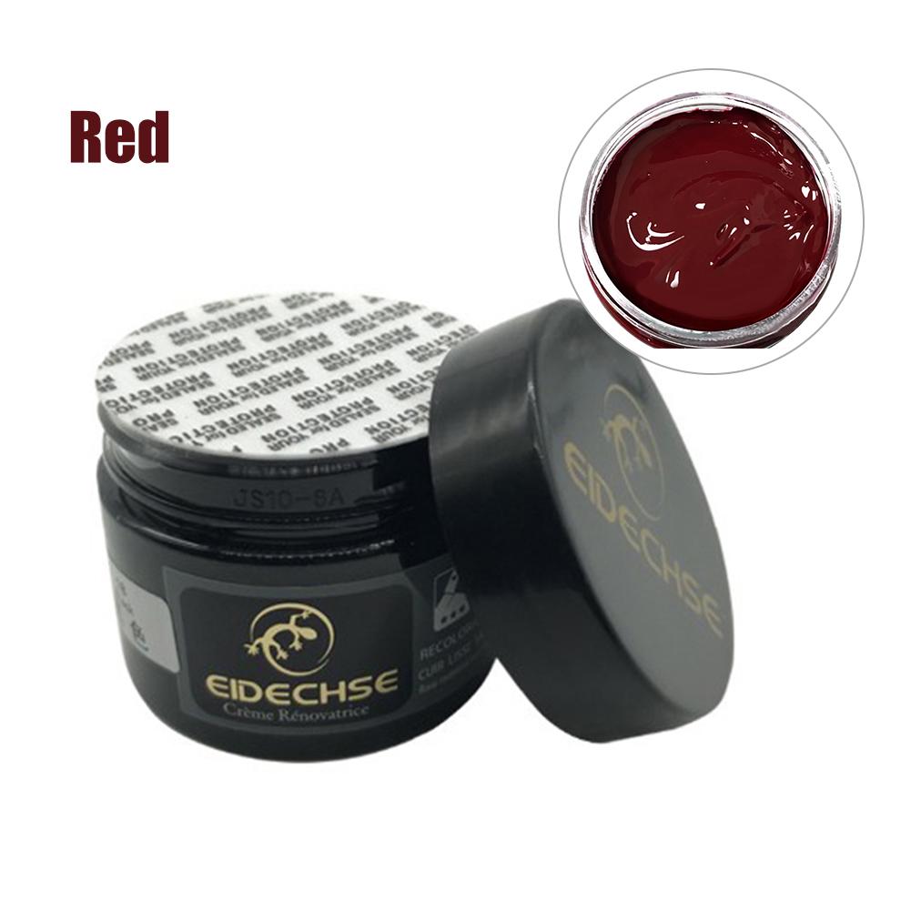 Balsamo Ricolorante per Pelle Rinnova Ripara Colore per Pelle Sbiadita Graffiata per Divani Sedili Auto Abbigliamento Borse 1.7 Oz