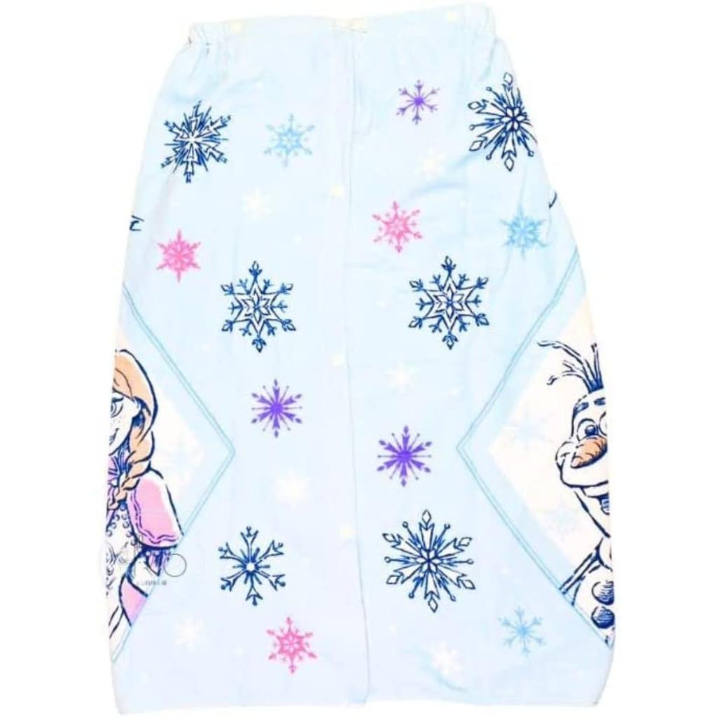 Hayashi Frozen Maki Towel Large 80cm 051381 Summer Item for Wrap Skirt and the Sea (Mignon) Girls, Towel, Towel, Pool, Swimming,