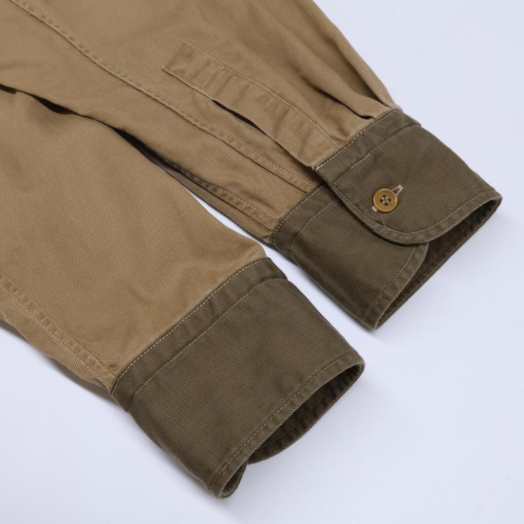 45R Beige x Khaki Autumn Basque 908 Ocean Smock Pull dress beigeUsed